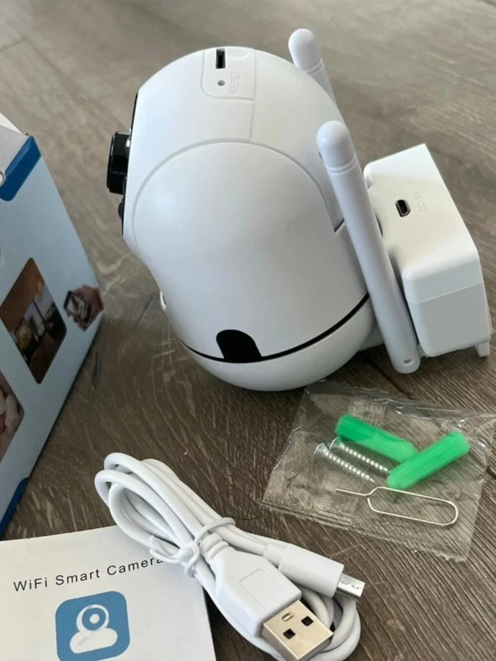 Wireless 360 Smart Surveillance Camera/2-Way Audio/Motion Detection/Night Vision